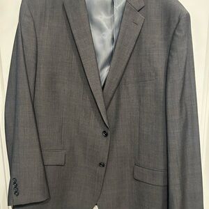 Claiborne Men's Charcoal Two-Button Suit Jacket